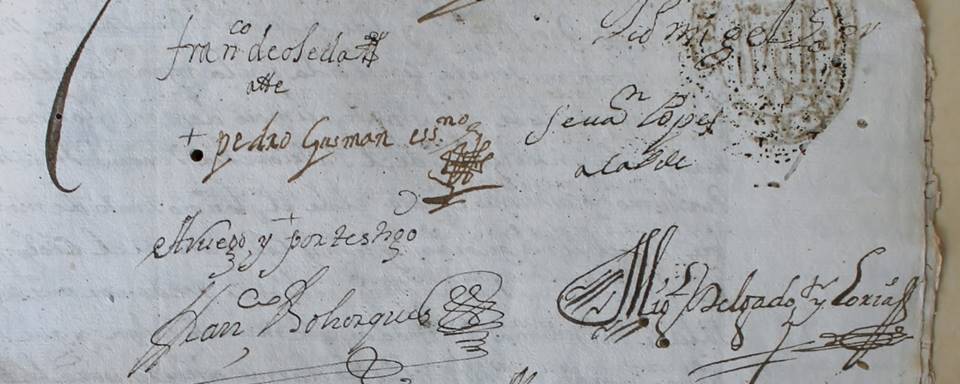     18th century Letter of Attorney, Villa Alta, Oaxaca.      Credit: AHJO Villa Alta Civil Leg. 8 Exp 2.06